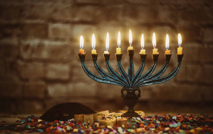 Happy HANUKKAH 2024 Wishes for Staff & Sales Team