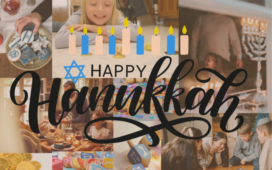 Hanukkah 2024 games Collage